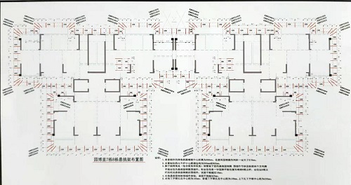 广西悬挑梁平面布置图